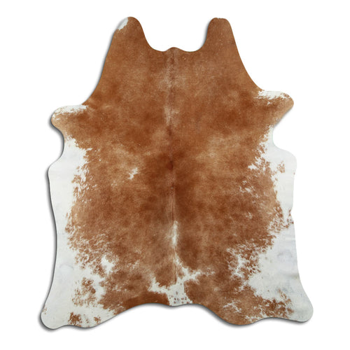Braun-Weißes Kuhfell L