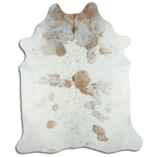 Braun-Weißes Kuhfell XXL