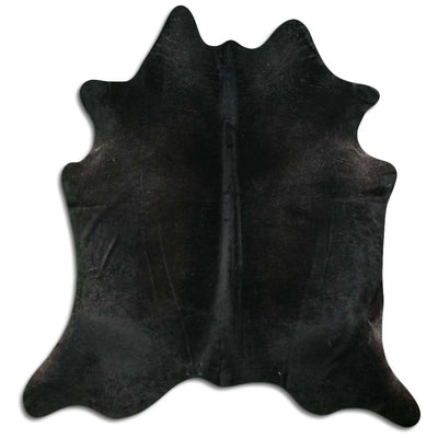 Schwarzes Kuhfell XL