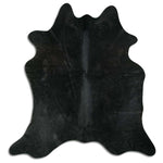 Schwarzes Kuhfell L