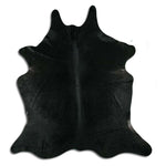 Schwarzes Kuhfell XL
