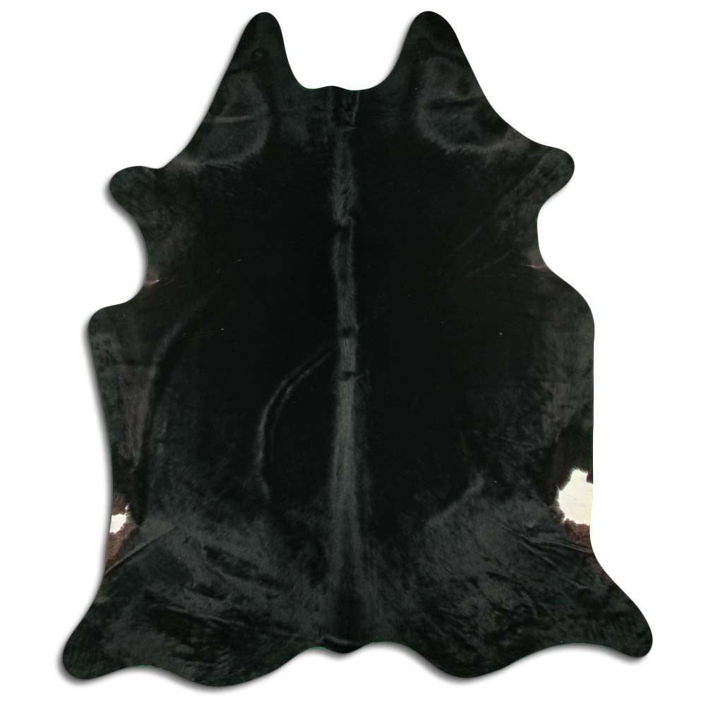 Schwarzes Kuhfell XL