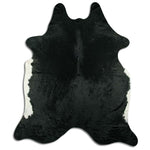 Schwarzes Kuhfell XL
