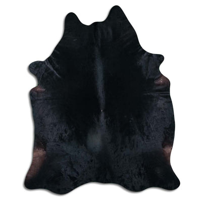 Schwarzes Kuhfell XXL