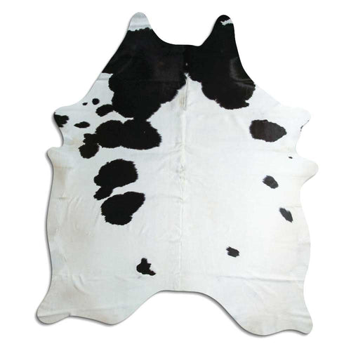 Schwarz-Weißes Kuhfell XXL