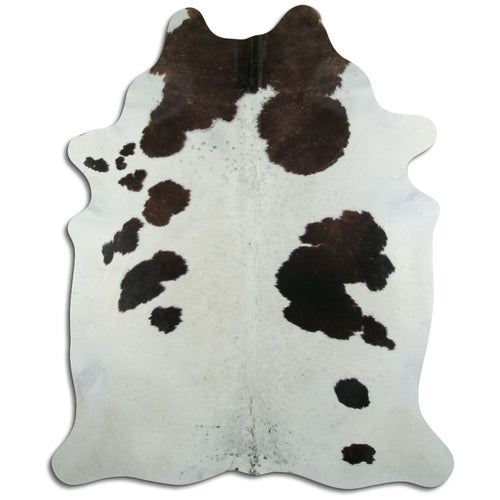 Schwarz-Weißes Kuhfell XXL