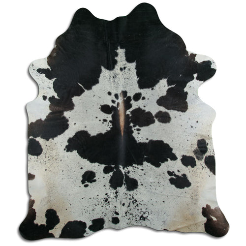 Schwarz-Weißes Kuhfell XXL