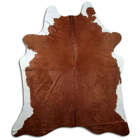 Brown Cowhide Rug XXL
