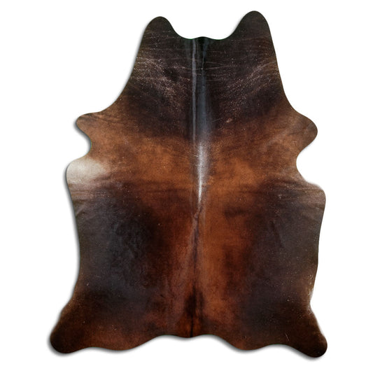 Brown Cowhide Rug XXL