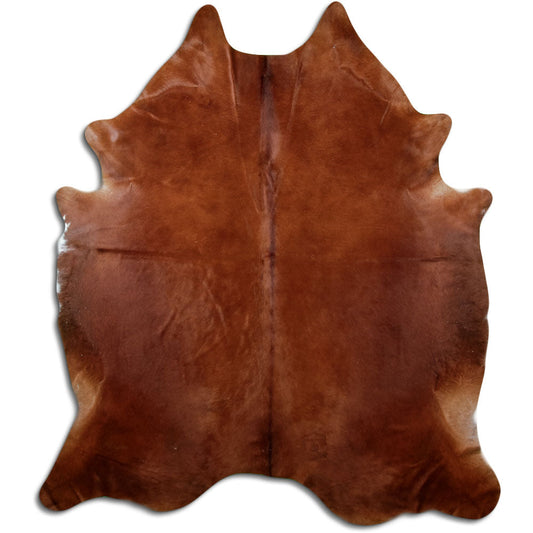 Brown Cowhide Rug XXL