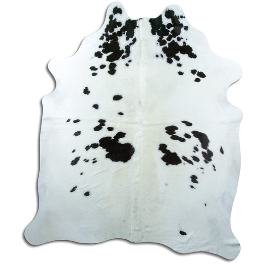Black & White Cowhide Rug XXL