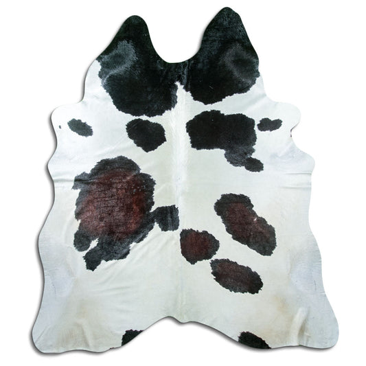Tricolor Cowhide Rug XXL