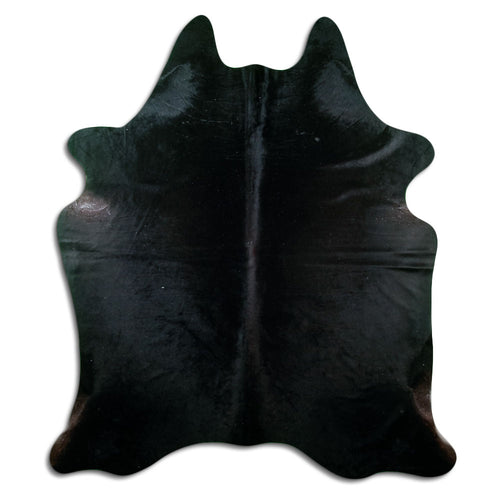 Schwarzes Kuhfell XXL