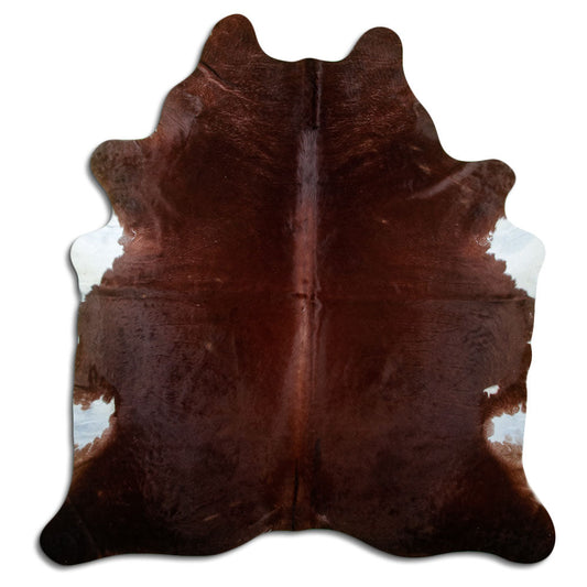 Brown Cowhide Rug XXL
