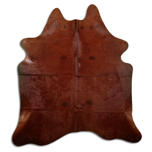 Brown Cowhide Rug XL