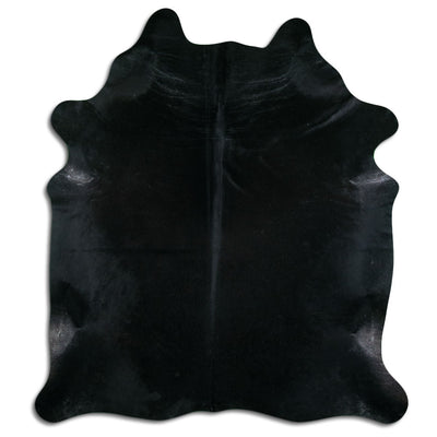 Schwarzes Kuhfell XXL