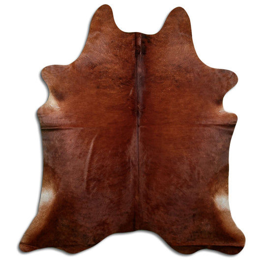 Brown Cowhide Rug XXL