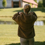 Merino Jacke ''Laguna'' Dunkelbraun