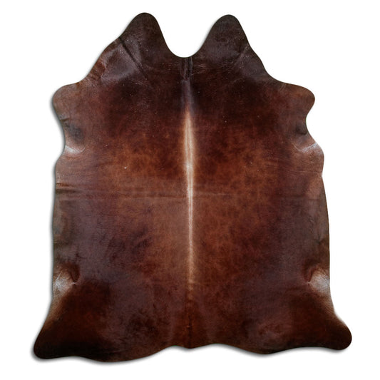 Brown Cowhide Rug XXL