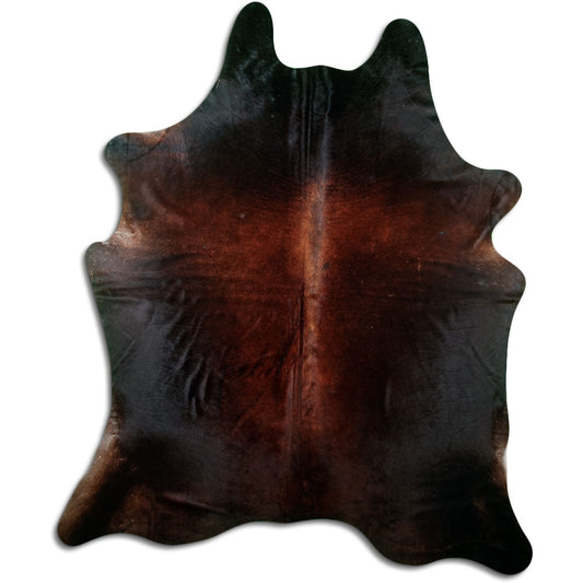 Brown Cowhide Rug XXL