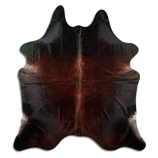 Brown Cowhide Rug XL