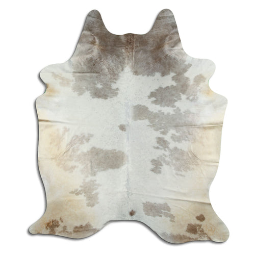 Braun-Weißes Kuhfell XXL