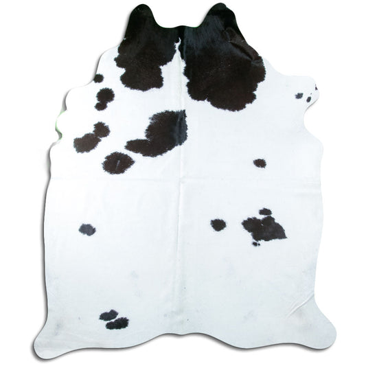 Black & White Cowhide Rug XXL