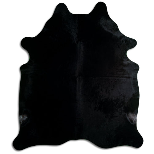 Schwarzes Kuhfell XXL
