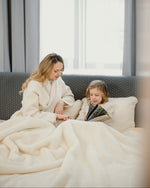 Wolldecke „Kaschmir“ aus Kaschmir & Merinowolle | zweilagig