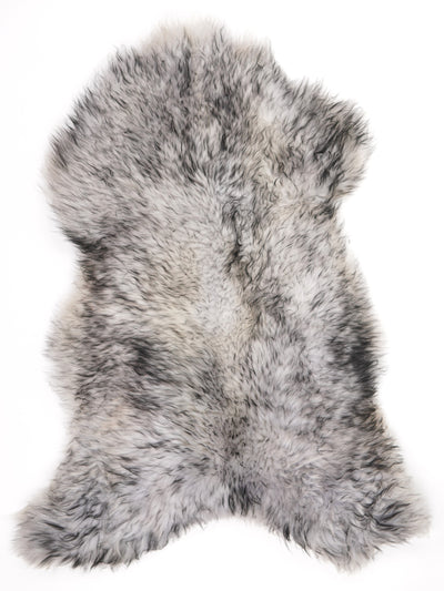 Mufflon Lammfell Schwarz XL