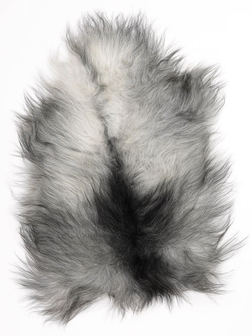 Isländisches Schaffell Grau S