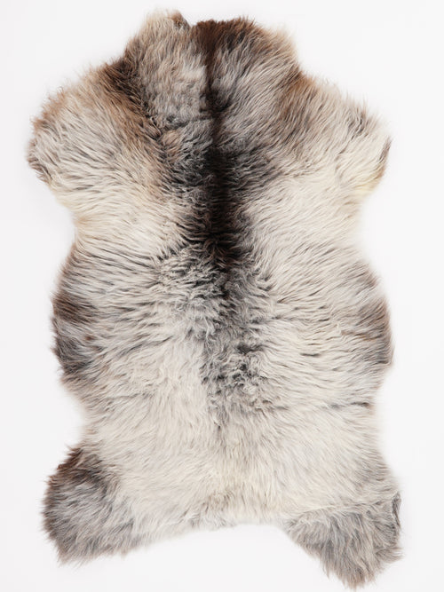 Mehrfarbiges Lammfell M