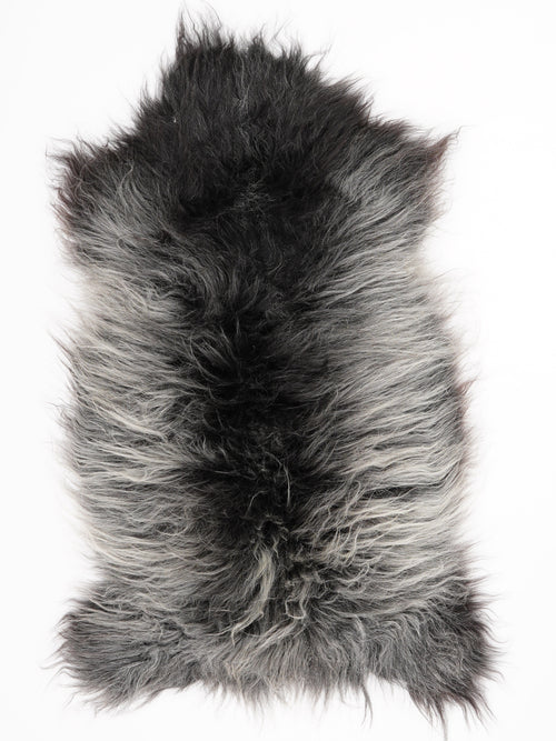 Mehrfarbiges Schaffell L