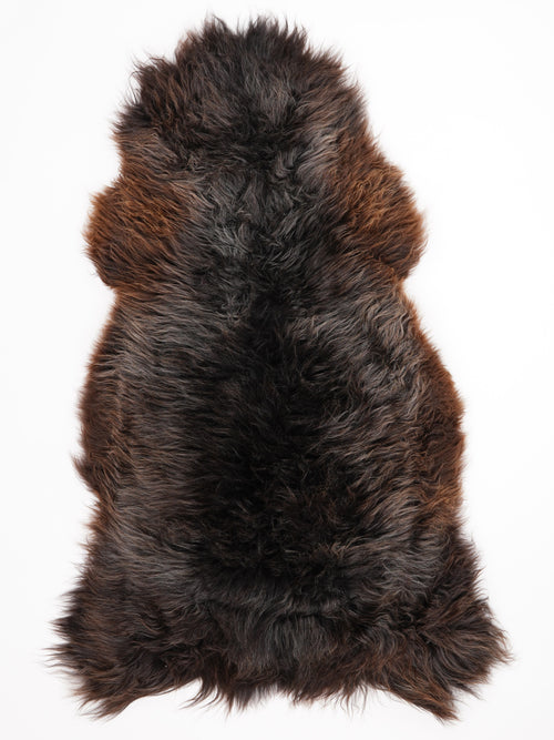 Braunes Schaffell XXXL