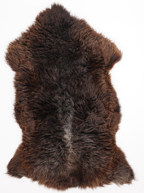 Braunes Schaffell XXXL