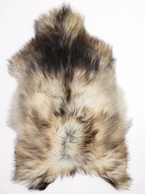 Isländisches Schaffell Grau XXL