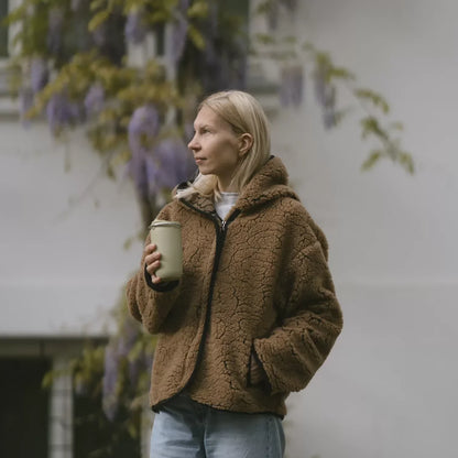 Wolljacke ''Laguna'' Dunkelbraun