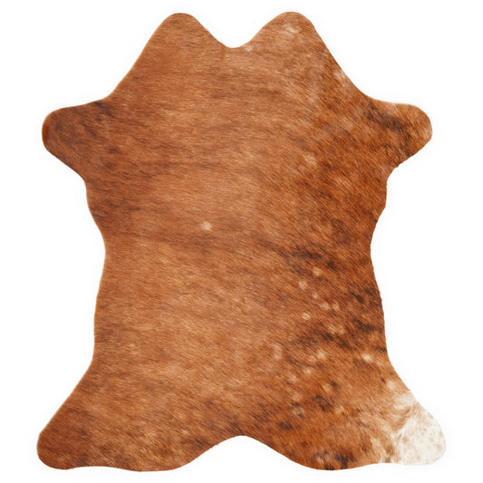 Mini-Kuhfell, ca. 70 × 70 cm, von oben fotografiert: genau das Fell, das Sie erhalten