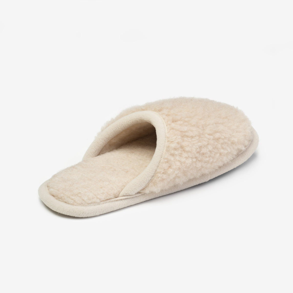Merino Hausschuhe Beige