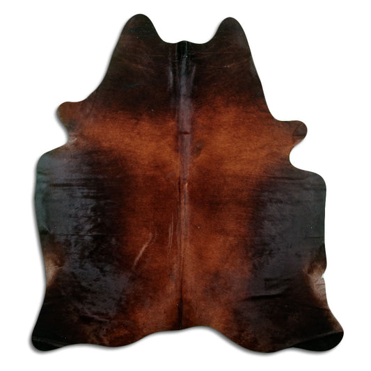 Brown Cowhide Rug L
