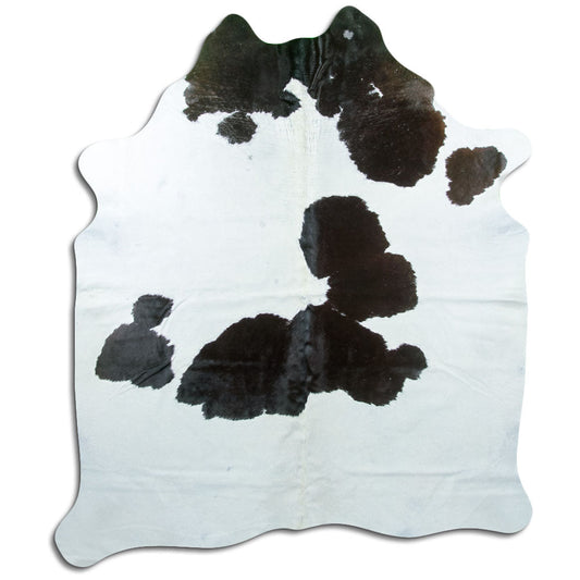 Black & White Cowhide Rug XXL