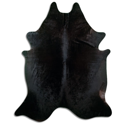 Schwarzes Kuhfell XXXL