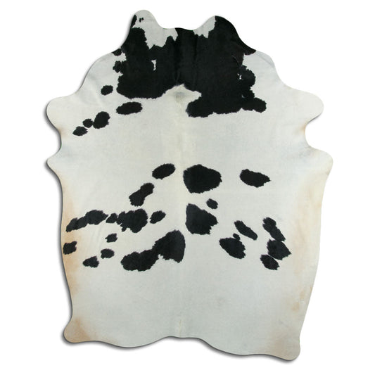 Black & White Cowhide Rug XXXL