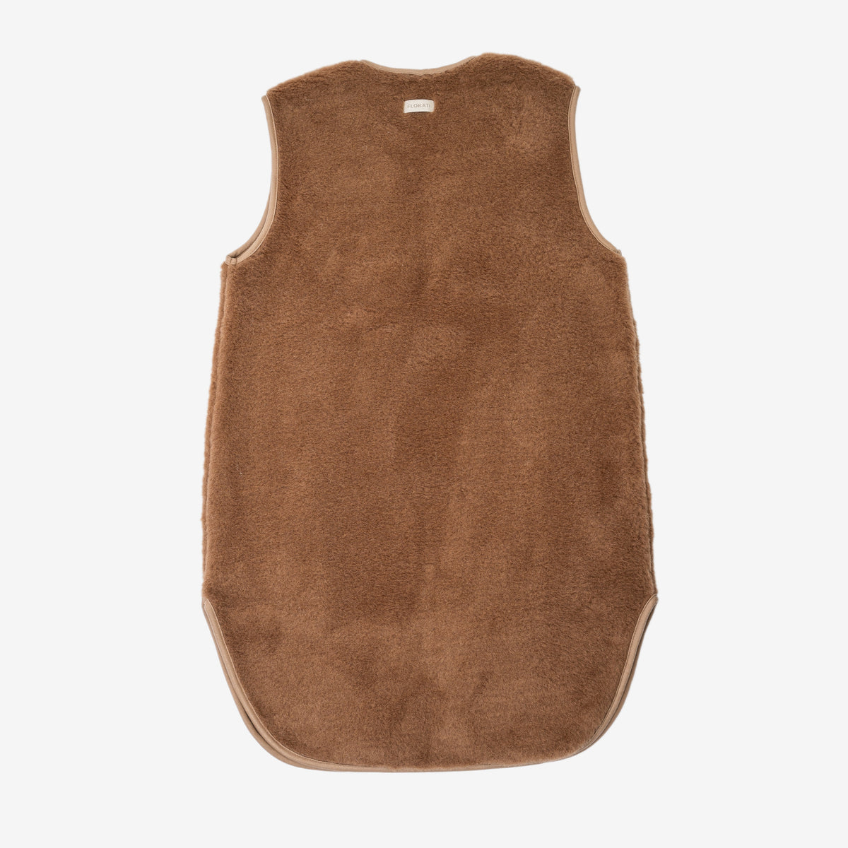 Merino Weste ''Pearl'' Dunkelbraun