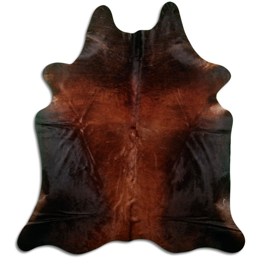 Brown Cowhide Rug XL