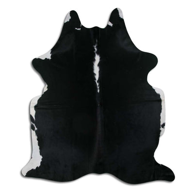 Schwarzes Kuhfell L