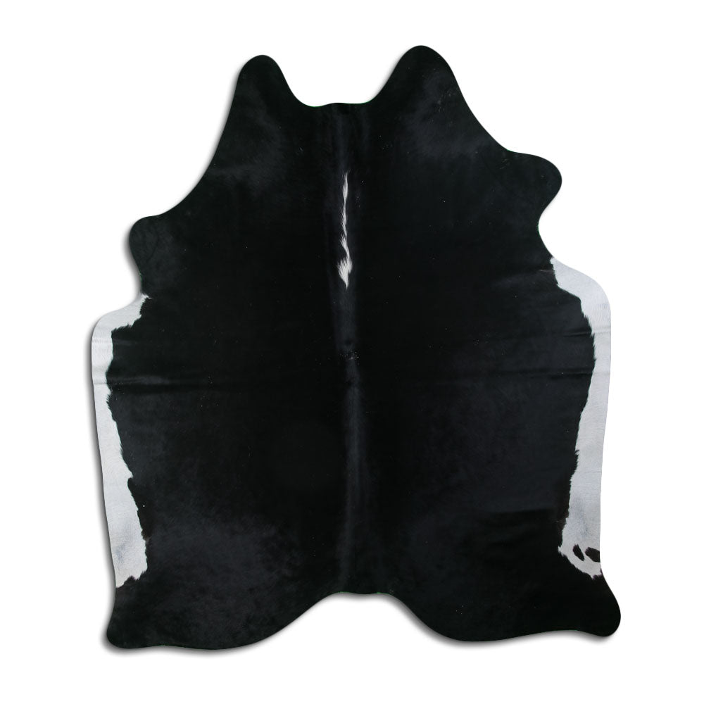 Schwarzes Kuhfell XXL