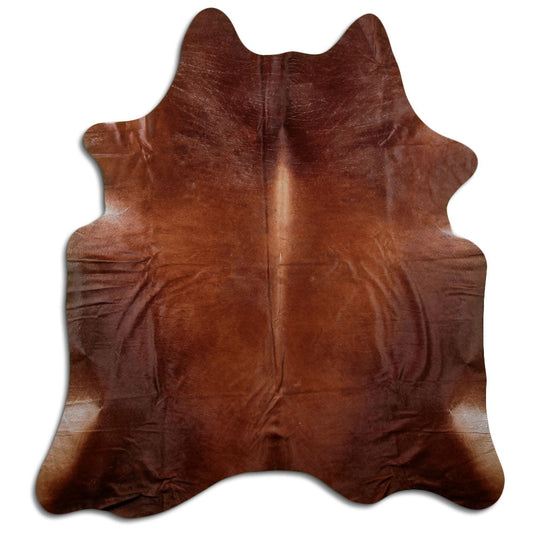 Brown Cowhide Rug XXL