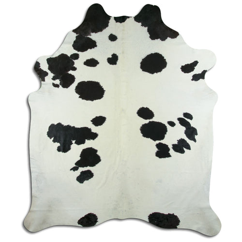 Schwarz-Weißes Kuhfell XXXL