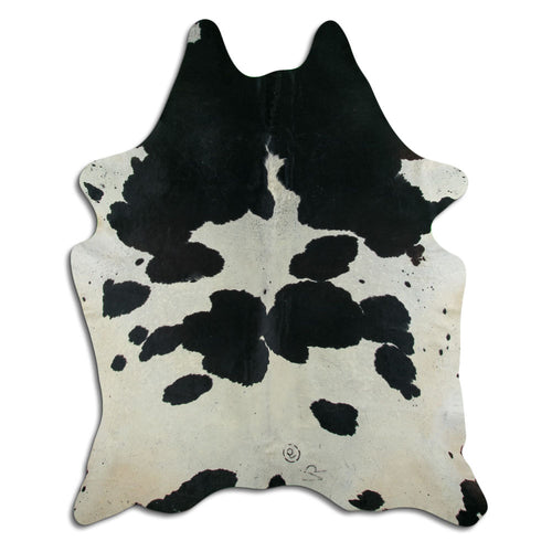 Schwarz-Weißes Kuhfell XXL